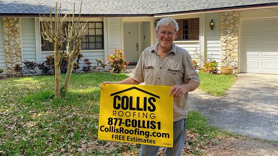 Collis Roofing Customer